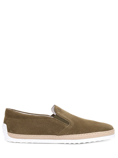 Слипоны замшевые Tod’S