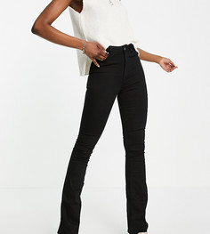 Расклешенные моделирующие джинсы черного цвета с завышенной талией ASOS DESIGN Tall Hourglass-Черный цвет