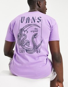 Фиолетовая футболка Vans Crescent-Фиолетовый цвет