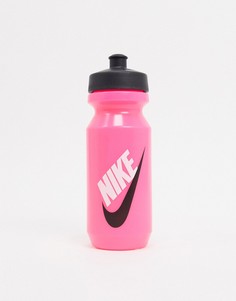 Розовая бутылка для воды с логотипом Nike Training Big Mouth, 22 унции-Розовый цвет