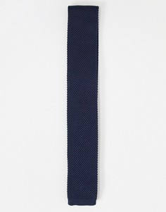 Однотонный галстук French Connection-Темно-синий
