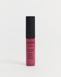 Мягкий матовый крем для губ NYX Professional Makeup (Prague)-Фиолетовый цвет