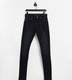Зауженные джинсы угольного цвета Brave Soul Tall Ultimate-Серый
