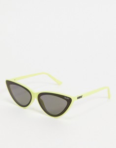 Солнцезащитные очки «кошачий глаз» Quay Flex-Черный цвет
