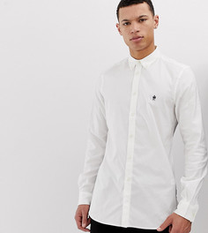 Оксфордская рубашка с длинными рукавами French Connection Tall-Белый