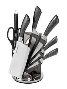 Набор ножей Mercury Haus Herzog HR-SND8W-BLK