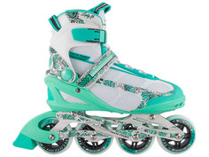 Коньки Tech Team Lady Fit р.41 White-Green