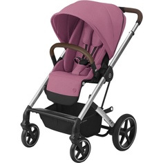 Детская коляска Cybex Balios S Lux BLK Magnolia Pink с дождевиком