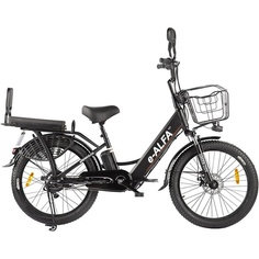 Электровелосипед Green City e-ALFA Fat 2160 черный