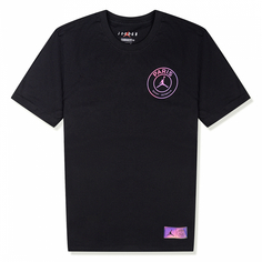 Мужская футболка Paris Saint-Germain Logo Short Sleeve Tee Jordan