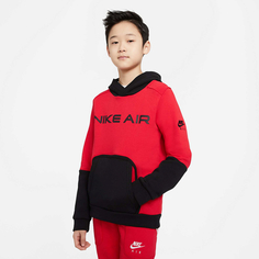 Подростковая толстовка Air Big Kids (Boys) Pullover Hoodie Nike