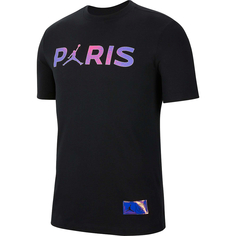 Мужская футболка Paris Saint-Germain Wordmark Tee Jordan