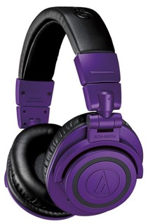Наушники Audio-Technica ATH-M50XBTPB (фиолетовый)