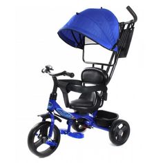 Трехколесный велосипед Pilot №3 (синий)