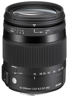 Объектив Sigma AF18-200Mf/3.5-6.3 DC HSM/C Canon (885954)