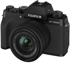 Системный фотоаппарат Fujifilm X-T200 Kit 15-45mm Black