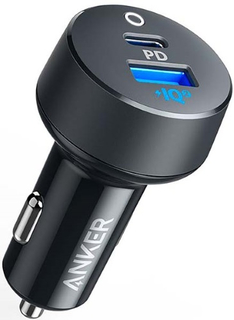 Автомобильное зарядное устройство Anker PowerDrive PD + 2 18W USB-C + 15W USB-A Black (A2721GF1)