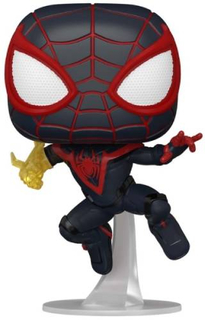 Фигурка Funko POP! Bobble: Marvel: Games: Miles Morales: Miles Classic Suit with chase (50150)