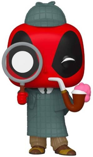 Фигурка Funko POP! Bobble: Marvel: Deadpool 30th: Sherlock Deadpool (Exc) (54691)