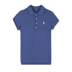 Хлопковое поло с принтом Polo Ralph Lauren