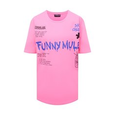 Хлопковая футболка Comme des Fuckdown