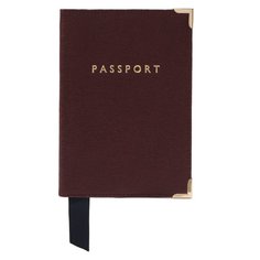 Кожаная обложка для паспорта Aspinal of London