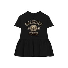 Хлопковое платье Balmain