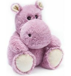 Игрушка-грелка Cozy Plush Бегемотик 36 см