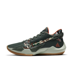 Баскетбольные кроссовки Zoom Freak 2 - Зеленый Nike