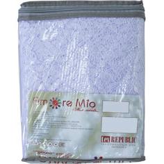 Тюль на ленте «Сетка Zigzag» 250x260 см цвет белый Amore Mio