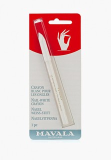 Карандаш для маникюра Mavala Белый карандаш для ногтей Nail-White Crayon 9090615