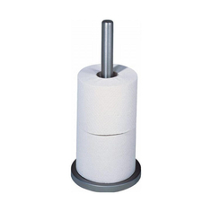 Держатель для туалетной бумаги Ridder Basic серый 15х31,8 см