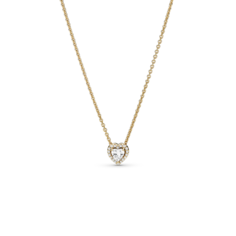 Колье "Gold heart" Pandora