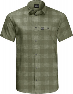 Рубашка с коротким рукавом мужская Jack Wolfskin Highlands, размер 54-56