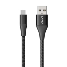 Кабель USB Type-C Anker PowerLine +II USB A USB C 3ft Black PowerLine +II USB A USB C 3ft Black