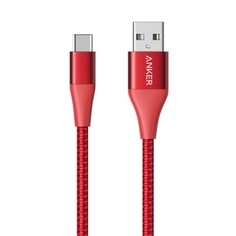 Кабель USB Type-C Anker PowerLine +II USB A USB C 3ft Red PowerLine +II USB A USB C 3ft Red