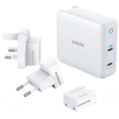 Сетевое зарядное устройство Anker PowerPort Atom III Duo 60W USB-С x 2 White PowerPort Atom III Duo 60W USB-С x 2 White