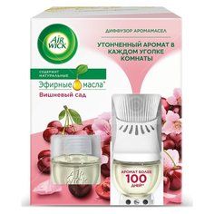 Аромадиффузор Air Wick Вишнёвый сад 3139-959 со сменным флаконом, 19 мл