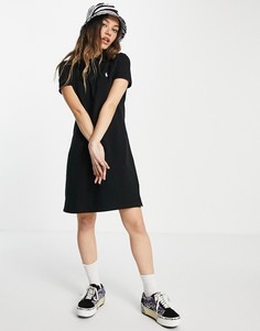 Черное классическое платье-поло Polo Ralph Lauren-Черный цвет