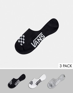 Комплект из трех пар носков разных цветов Vans Classic Assorted Canoodle-Мульти