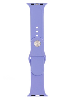 Аксессуар Ремешок Evolution для Apple Watch 42/44mm Sport Silicone Lilac AW44-S01