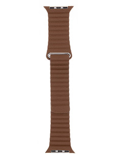 Аксессуар Ремешок Evolution для APPLE Watch 42/44mm Leather Loop AW44-LL01 Nut Brown 36780