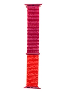 Аксессуар Ремешок Evolution для APPLE Watch 42/44mm Sport Loop AW44-SL01 Nylon Pomegranate 36762