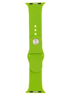 Аксессуар Ремешок Evolution для Apple Watch 42/44mm Sport Silicone Green AW44-S01