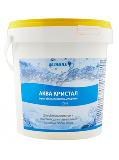 Дезинфицирующее средство Дезавид Аква-кристал таблетки 3 в 1 1кг Д688