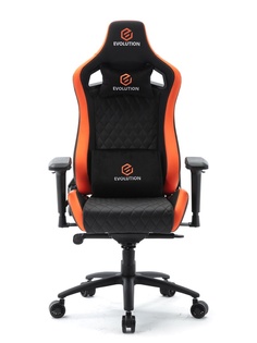Компьютерное кресло Evolution Omega Black-Orange 38037