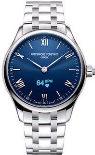 Швейцарские наручные мужские часы Frederique Constant FC-287N5B6B. Коллекция Smartwatch Vitality