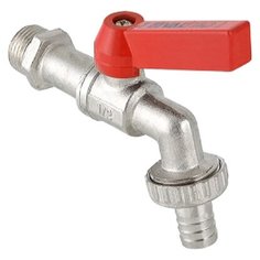 Кран шаровой латунь никелированный VALTEC