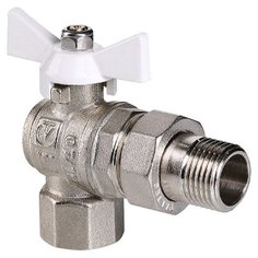 Кран шаровый латунь никелированный VALTEC