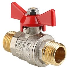 Кран шаровой латунь никелированный VALTEC